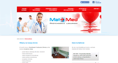 Desktop Screenshot of mat-med.com